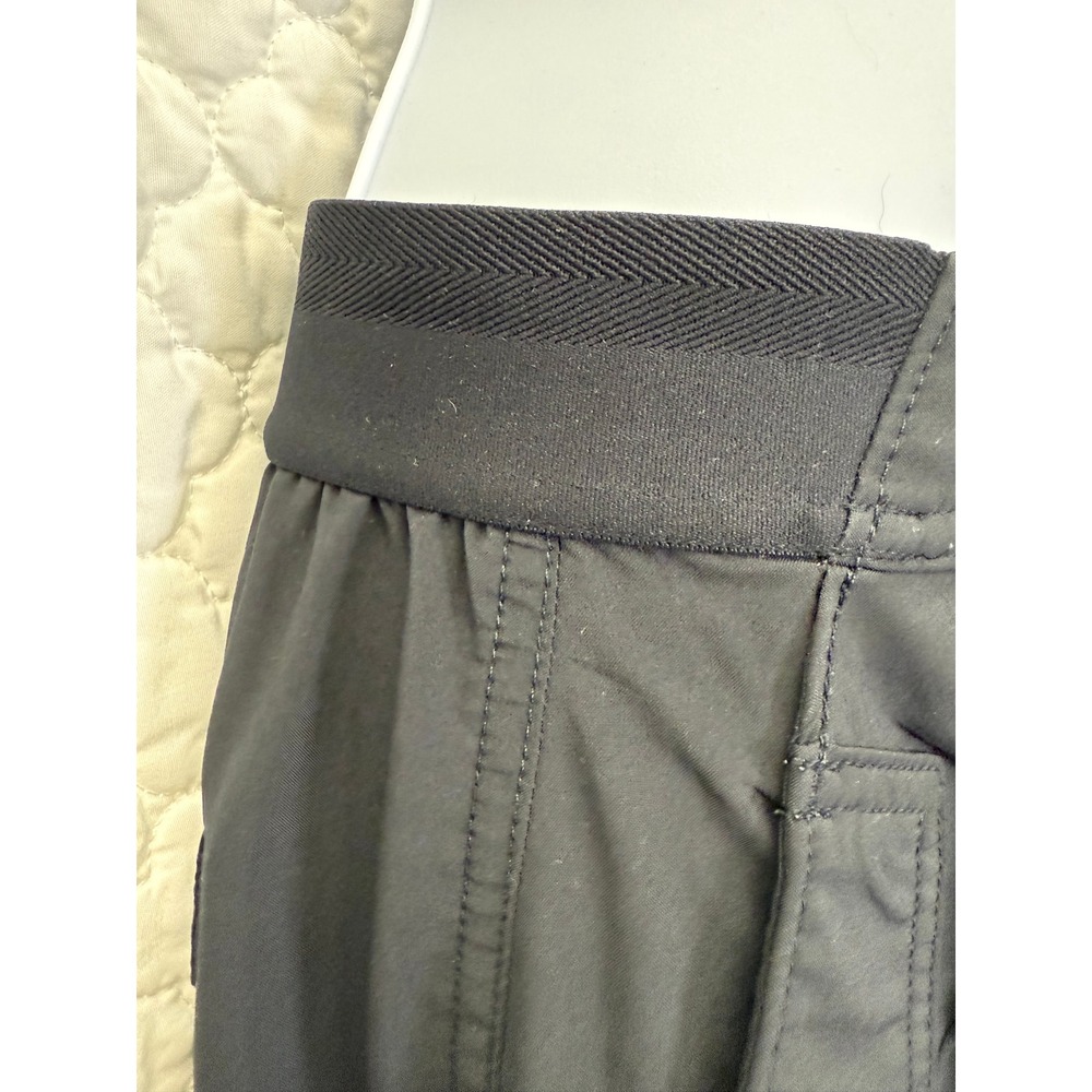 Athleta Black Vienna Cargo Pants – Size 6 – Pull-On Stretch Travel Pants - Picture 5 of 11